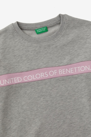 United Colors Of Benetton Kız Çocuk Gri Sweatshirt Gri