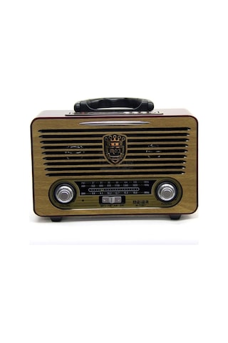 Meıer M-115Bt Nostaljik Sd Kart Girişli Bluetoth Radyo