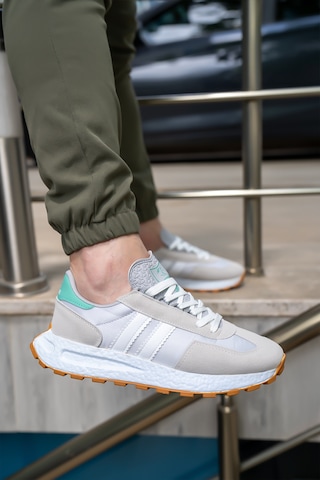 Bartrobel Erkek Günlük Sneaker Gri Su Yeşili Gri - Su Yeşili