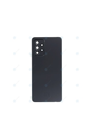 Samsung Uyumlu A72 Kasa + Kapak Yan Tuşlar Dahil Lens Hariçtir. - Siyah