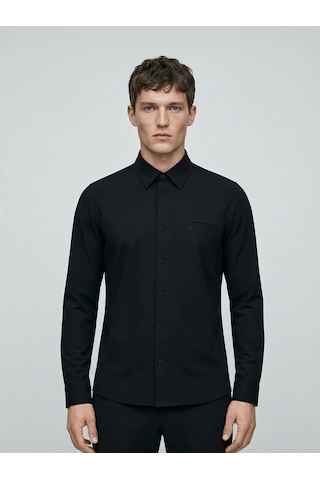 Isaora Ultra Lıght Sentıent Shırt Ls Erkek Black Gömlek Isr4126-ss26-black Siyah