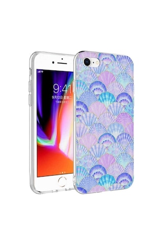 Apple Uyumlu iPhone Se 2022 Kılıf Zore Bella Kapak Lila
