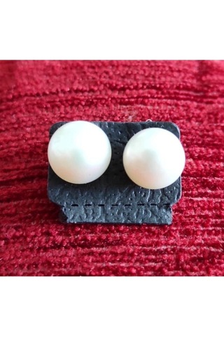 Oriental Kuyumculuk Jewellery Gümüş Inci Küpe Gümüş