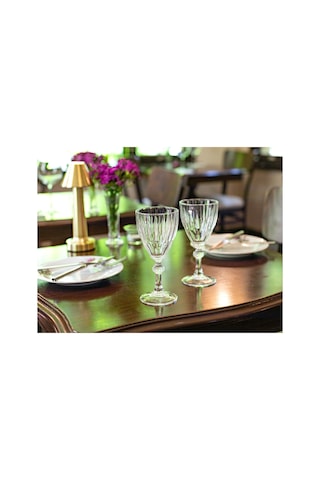 Madame Coco Voyage 4-lü Beyaz Şarap Kadehi Seti 1kkade0278245ml-std