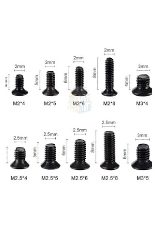 Yate10 Laptop Vida Seti 1000 Adet Kutulu