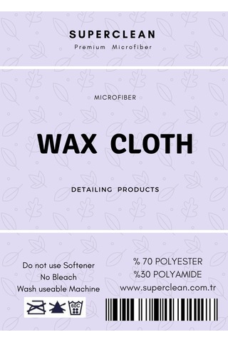 Mikrofiber Pasta Cila Bezi 12 ' Li Paket