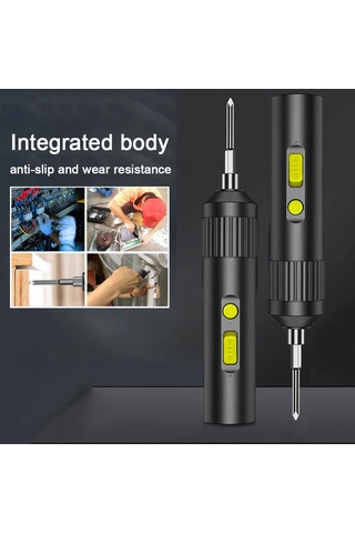 Ximistore9 Şarj Edilebilir Mini Elektrikli Tornavida Seti - 1800mah Pil, Usb Şarj, 230r/dk Hız 109 Karakter