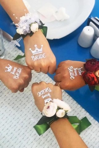 Gümüş Bride To Be Seti Bekarlığa Veda Partisi Malzemeleri Kuşak D