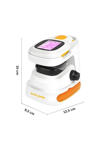 2si 1 Arada Dijital Mikroskop Seti 40x 1000x Yakınlaştırmalı, Hd Ekranlı Stem Kiti