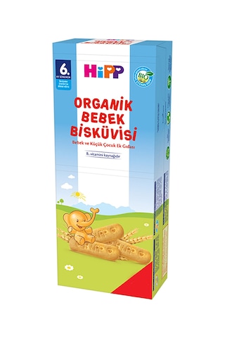 Hipp Organik Bebek Bisküvisi 180 G