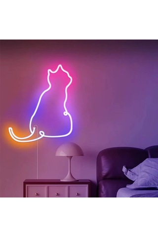 3 Metre Neon Led Işık Esnek Dekoratif Ortam Ve Oda Aydınlatması Çok Renkli