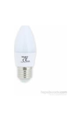 Osaka 6 Watt Led Beyaz Günışığı E27 Duylu Mum Avize Buji Ampul 10 Lu Paket-Beyaz Işık 6500K
