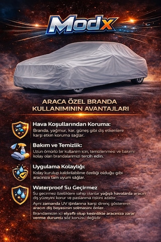 Renault Symbol Sd2 Araca Özel Üretim Oto Branda A+ 435x170x145