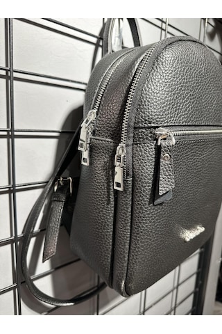 Matthew Cox T773 Siyah Kadın Sırt Çantası Pembe