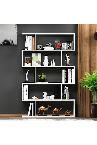 Core Kitaplık - Parlak Beyaz