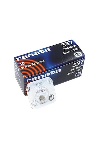 Renata 337 SR416SW 1.55V Saat Pili 10'lu