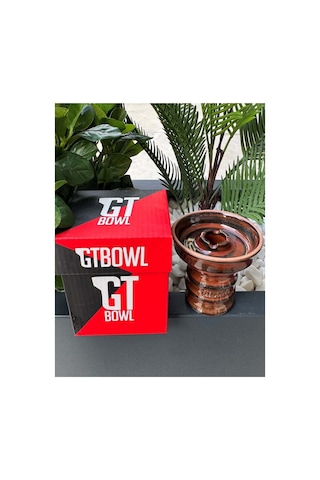 Gt Bowls Arte Nargile Lülesi /phunnel Kiremit-siyah