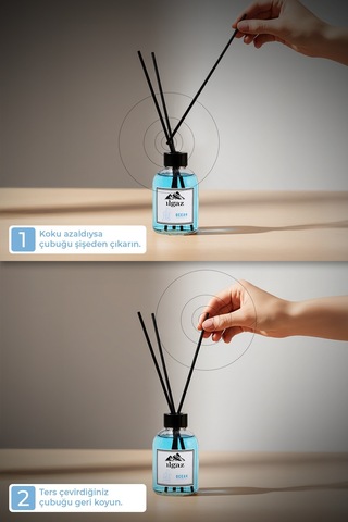 Ilgaz Okyanus Esintisi Bambu Çubuklu Oda Kokusu 110 ML + Yedek Şişe 200 ML