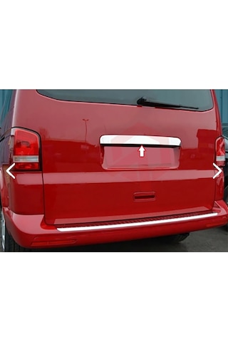 Vw Transporter T5-t6 2003-2014 Bagaj Çıtası Krom P.çelik Transporter Yazılı