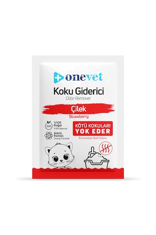 Onevet Kedi Koku Giderici Çilek Kokulu 25 Gr. 15 Adet Oc203b15