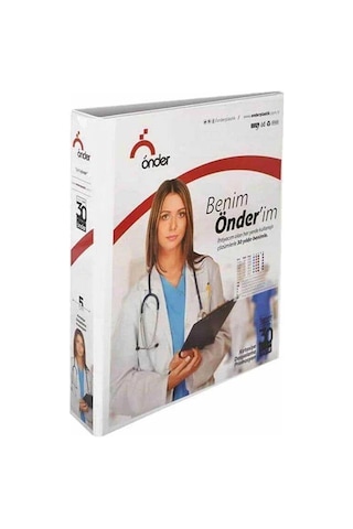 Önder Sırt 5 Cm 2d Mekanizmalı Beyaz Firma Klasör