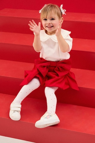 Defacto Poplin Etek Kız Bebek G9996a526smrd282 Kırmızı-rd282