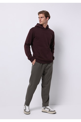 Colins Regular Fit Erkek Bordo Sweatshirt Cl1076340 Q1.v2 Brd Bordo