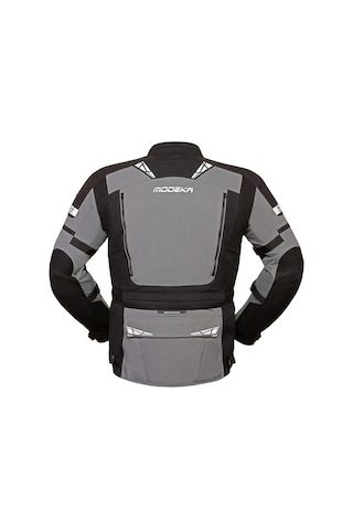 Modeka Panamerıcana Iı Waterproof Ceket Siyah Açık Gri