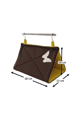 Akat Cosy Pretty Muhabbet Kuşu Uyku Hamağı Mavi