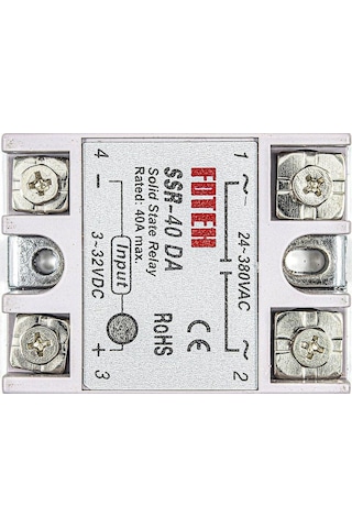 SSR-40DA SSR Solid State Röle 40A (Katı Hal Rölesi)