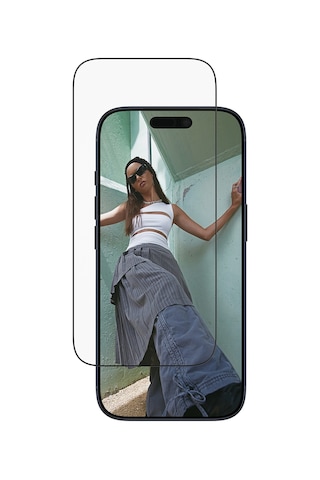 Safe. By Panzerglassİphone Uyumlu 17 Pro Ultra-wide Fit Siyah Çerçeveli Ekran Koruyucu - Çerçeve Aparatlı