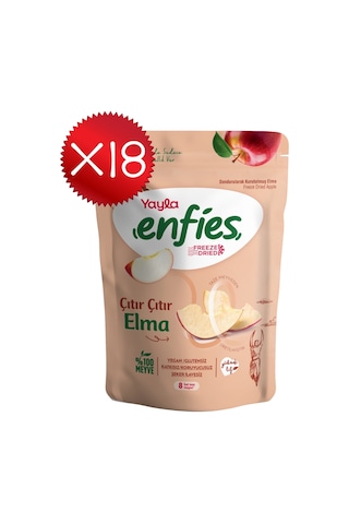 Yayla Enfies Freeze Dried Elma 15 G X18 270 G