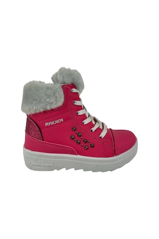 Matzeliger Mzg1227 Pembe Kız Çocuk Kar Botu Çizme