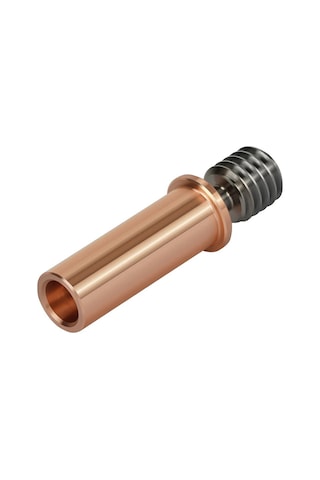 Jeemson Anycubic Kobra2 Serisi İçin Titanyum+bakır İki Metal Isı Yalıtımlı Gırtlağı, 450-500 C Dayanıklı, 2 Adet, M6 Dişli, 1.75mm Sarf Malzemesi Uyumlu