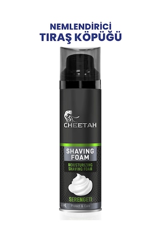 Cheetah Seregenti Erkek Tıraş Köpüğü 250 ML