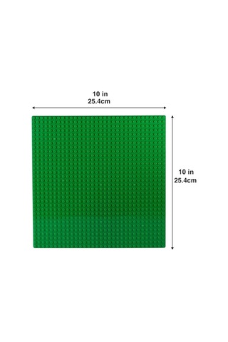 Classic Kırmızı Zemin Plaka, +4 Yaratıcı Oyuncak Yapım Seti 1 Parça 25cmx25cm, Baseplate