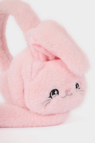 Defacto Kız Çocuk Pelüş Kulaklık F4353a825wnpn101 Pembe