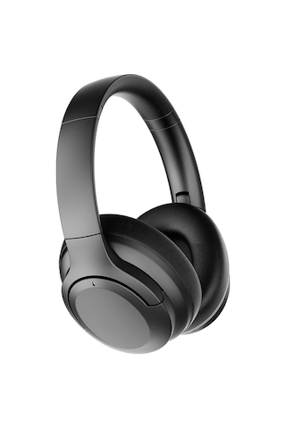 Maks Technology Lp-hd002 Ayarlanabilir Anc Aktif Gürültü Önleyicili Kulak Üstü Bluetooth Kulaklık - Siyah