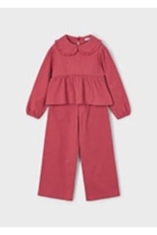 Mayoral 4581 Kız Çocuk Kiremit Pantolunlu Takım Kiremit