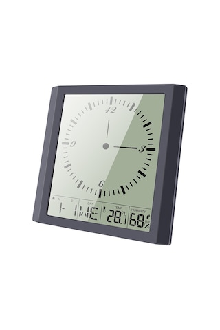 Ts-8675 Çok İşlevli Büyük Ekran Saat Ev Yaratıcı Termometre Higrometre