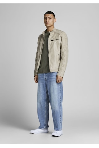Jack & Jones Soluk Efektli Kazak-leo 12174001 Dusty Olive Kahverengi