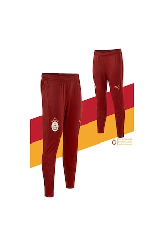 Galatasaray Lisanslı A Takım Antrenman 5 Yıldızlı Eşofman Alt Kırmızı Kırmızı