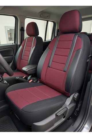 Favori Bordo Serisi Renault Kangoo İle Uyumlu Tam Set Oto Koltuk Kılıfı Arka Koltuk 2+1 Favori Bordo Serisi Renault Kangoo İle Uyumlu Tam Set Oto Koltuk Kılıfı Arka Koltuk 2+1