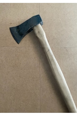 Bcn Dövme Çelik Odun Balta Odun Yarma Baltası El Yapımı 2800gr