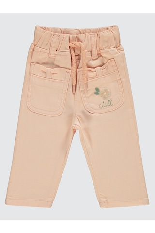Civil Baby Kız Bebek Pantolon 6-18 Ay Somon SOMON