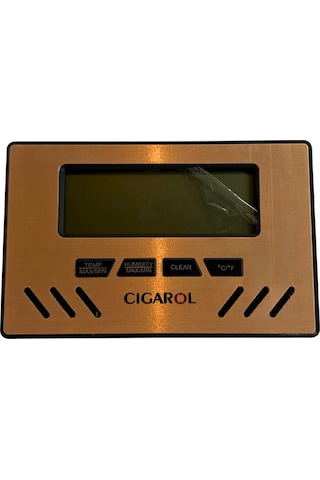 Humidor Nem Ölçer Bakır