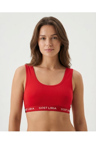 Gost Liria Crimson Spor Bralet Kırmızı Kırmızı