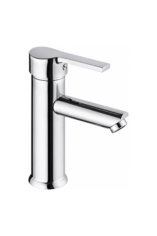 Delta Kompakt Lavabo Bataryası Tek Kollu Banyo Armatürü, Krom