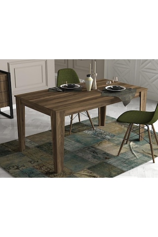 Dekorister Exclusive Costa Yemek Masası Ceviz