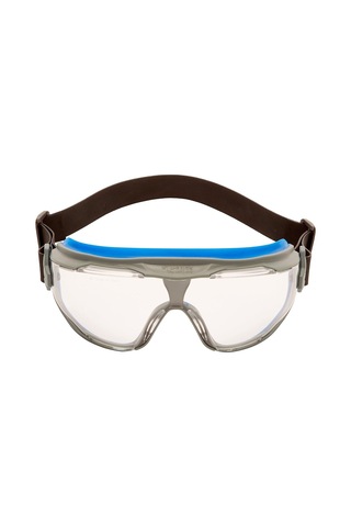 3m Goggle Gear 500 İş Güvenliği Koruyucu Gözlükler, Neopren Baş Bandı, Scotchgard Buğu Önleyici/çizi